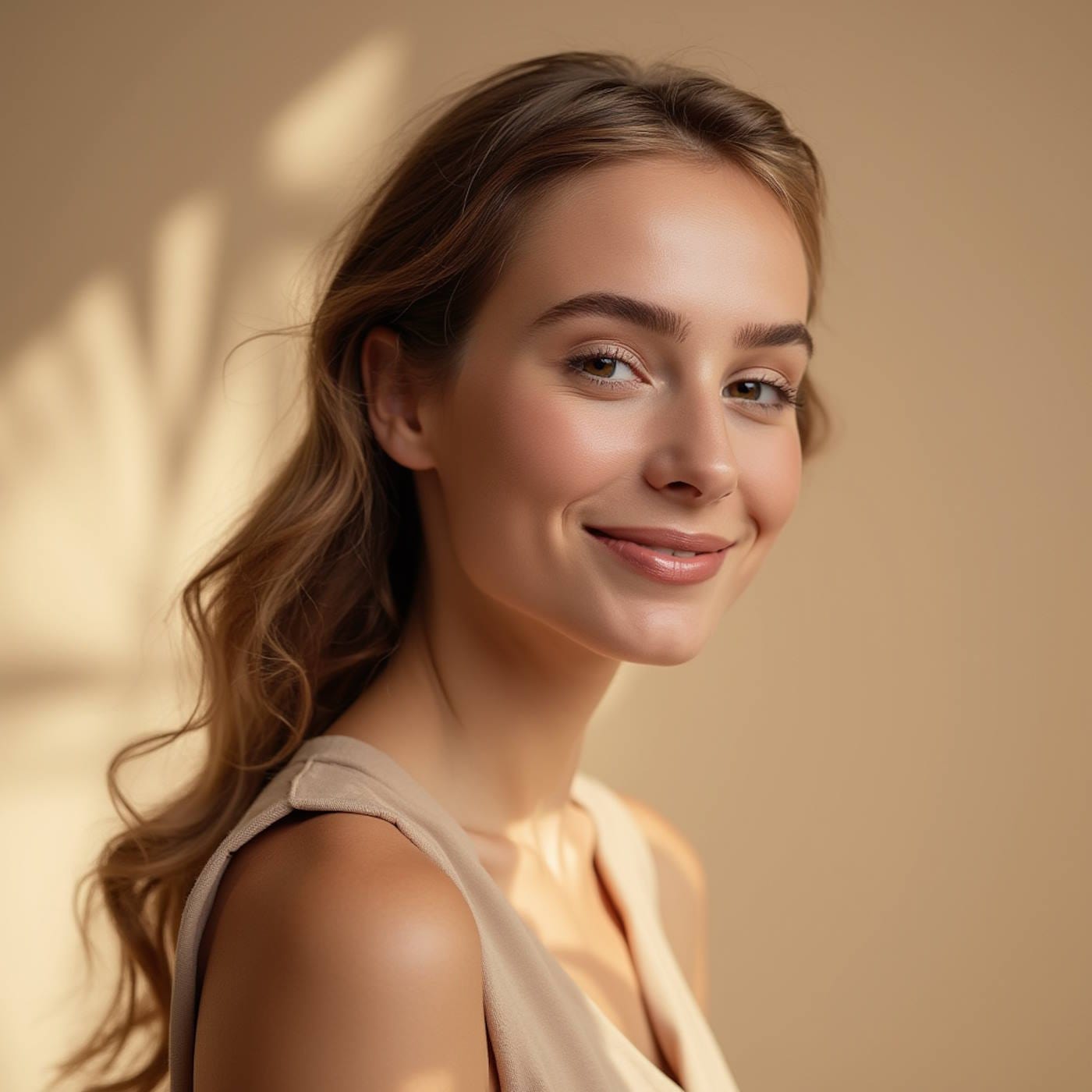 A woman exuding elegance and grace, embodying the captivating scents of Luxaro’s luxury women’s perfumes, crafted for the modern woman